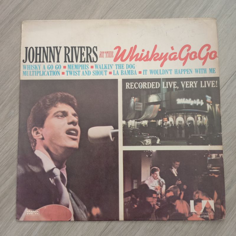 Johnny Rivers At The Whisky A Go-Go Disco de Vinil LP