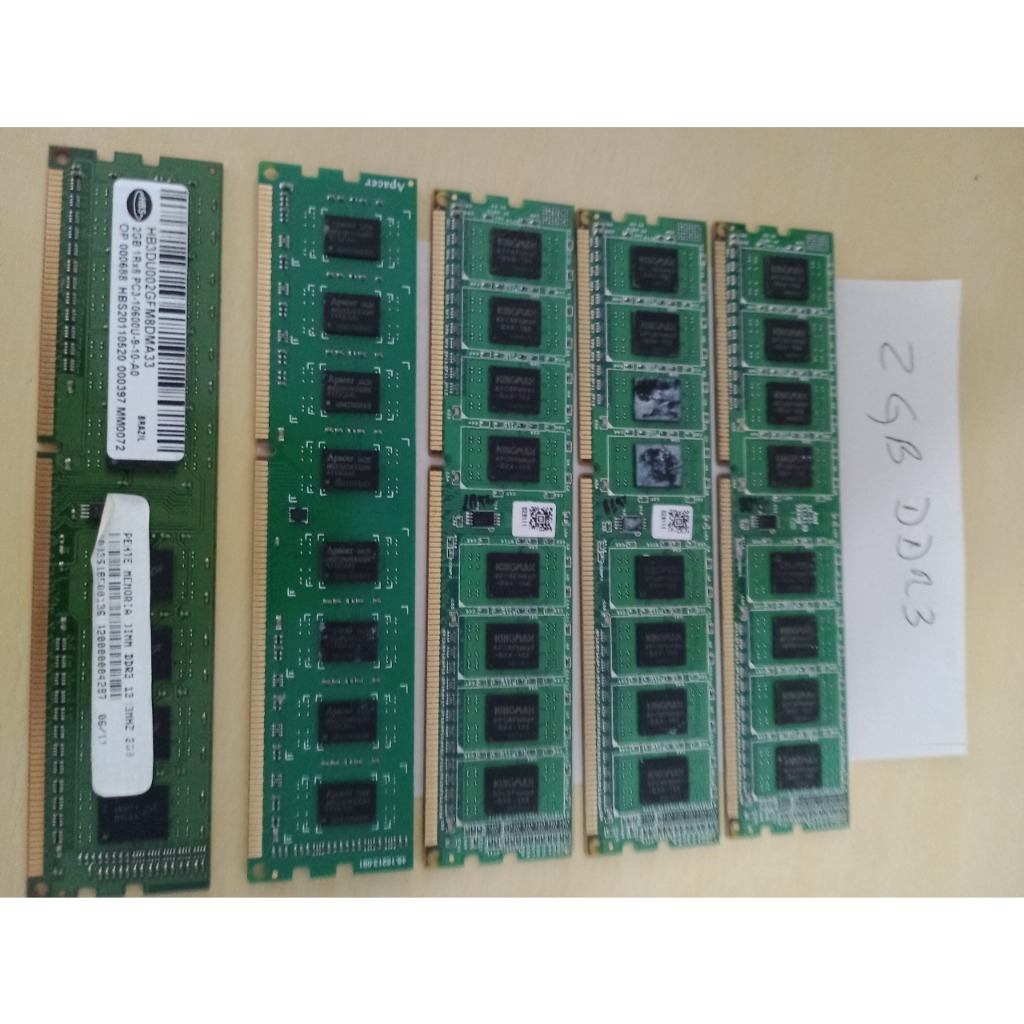 Memoria DDR3 2GB