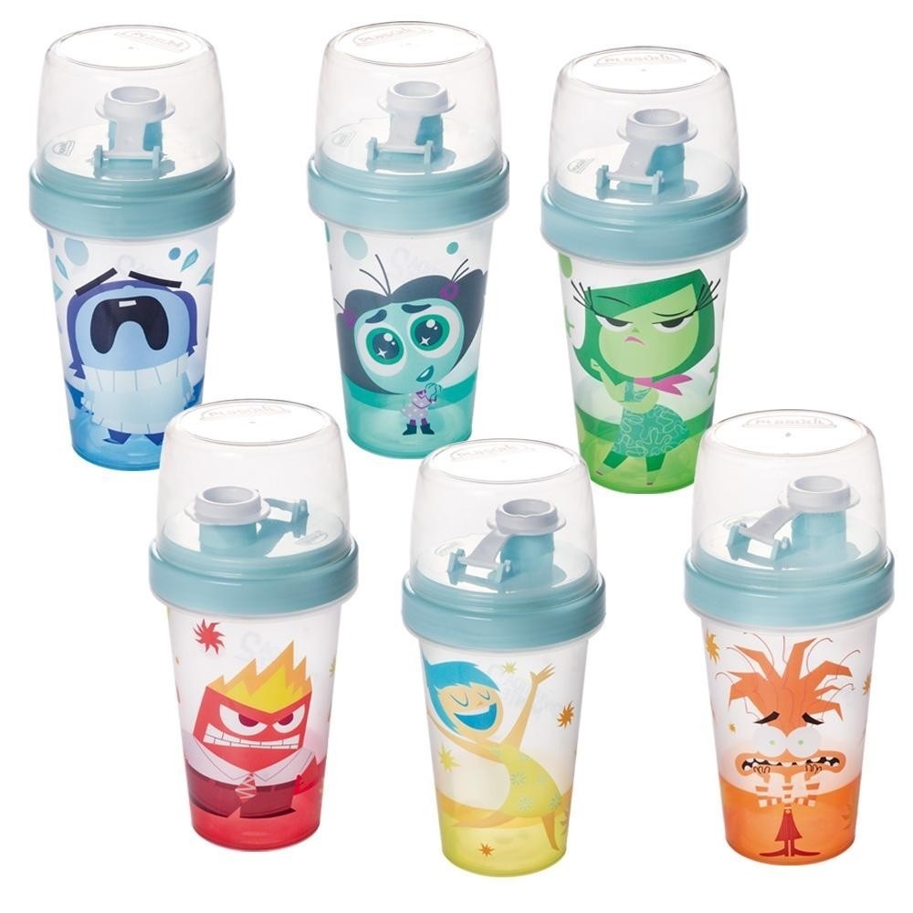 Mini Shakeira 320 ml Divertidamente Emoções Disney Plasútil