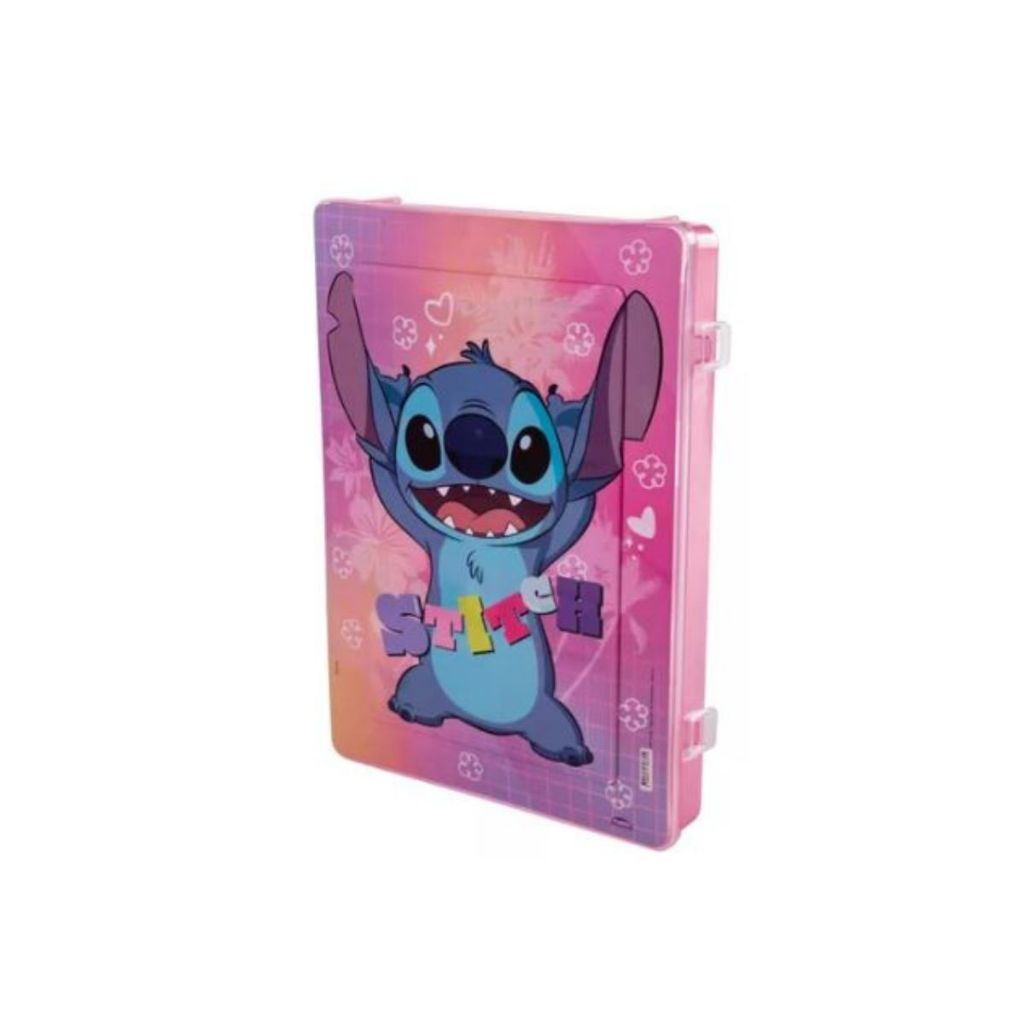 Pasta Escolar Para Documentos Stitch em Oferta na Shopee