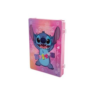Pasta Escolar Para Documentos Stitch em Oferta na Shopee