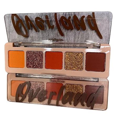Palete De Maquiagem 5 Sombras Overland Ruby Rose