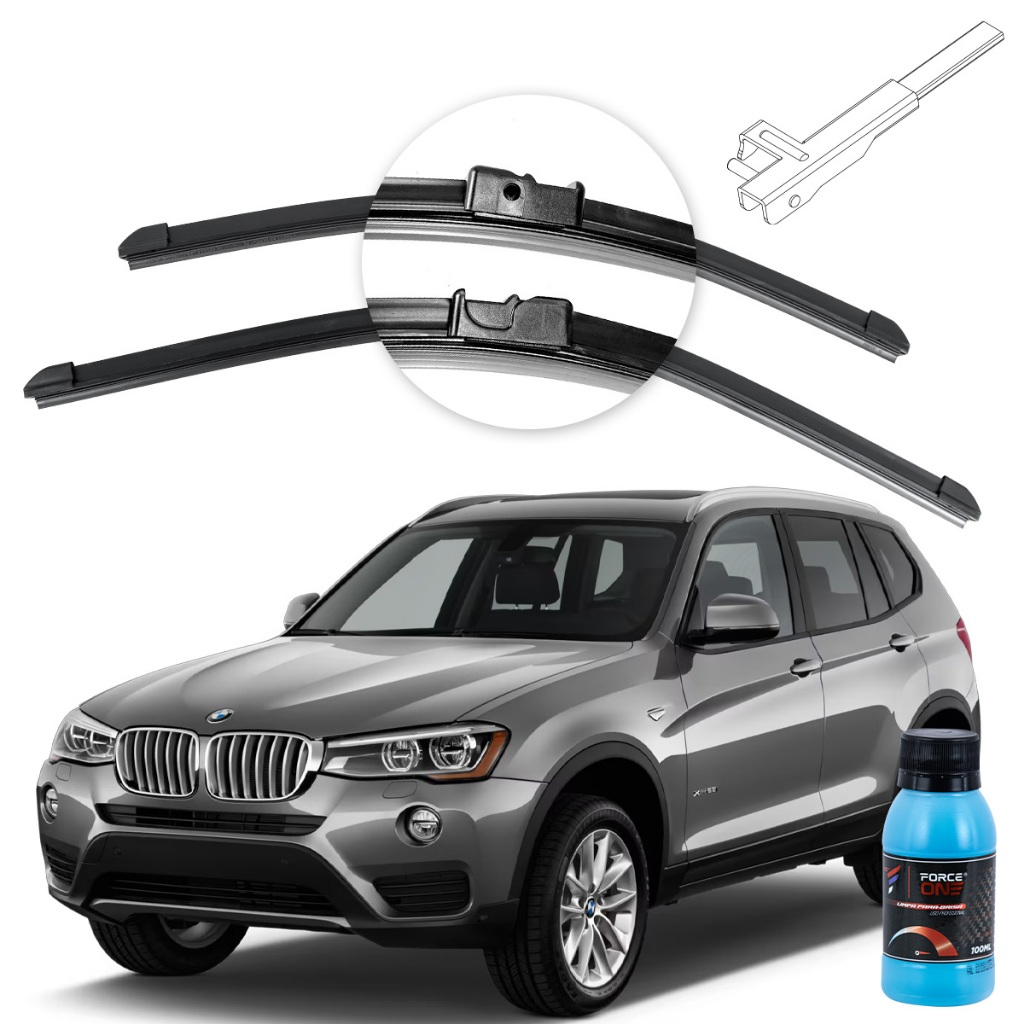 Limpador de Parabrisa BMW X3 ano 11 a 17 Especifica em Oferta na Shopee