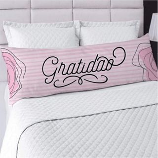 Fronha para Travesseiro de Corpo  Xuxão  1,25 x 0,45 com Zíper Tecido Estampado Modelo 1322 em Oferta na Shopee