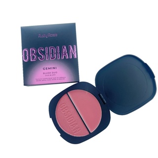 Blush duo Obsidiam gemini by Ruby Rose HB1000 em Oferta na Shopee