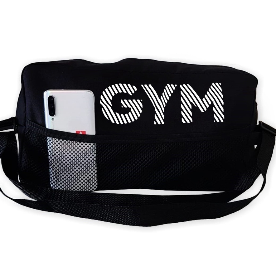 BOLSA PORTA CHUTEIRA ESPORTIVA MÃO E ALÇA  TRANSVERSAL UNISSEX GYM