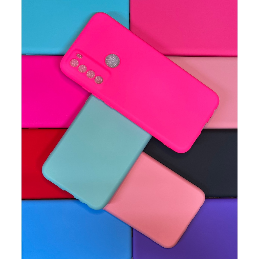 Capa Para Motorola Moto One Fusion Plus / Capa + Película 3D ou Só 1 Capinha Aveludada Case