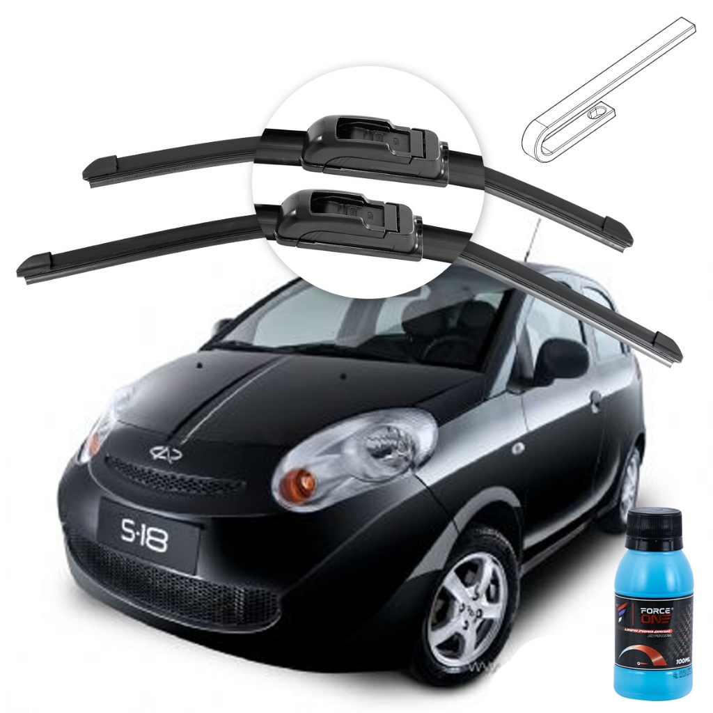 Limpador de Parabrisa Chery S18 ano 10 a 12 Universal
