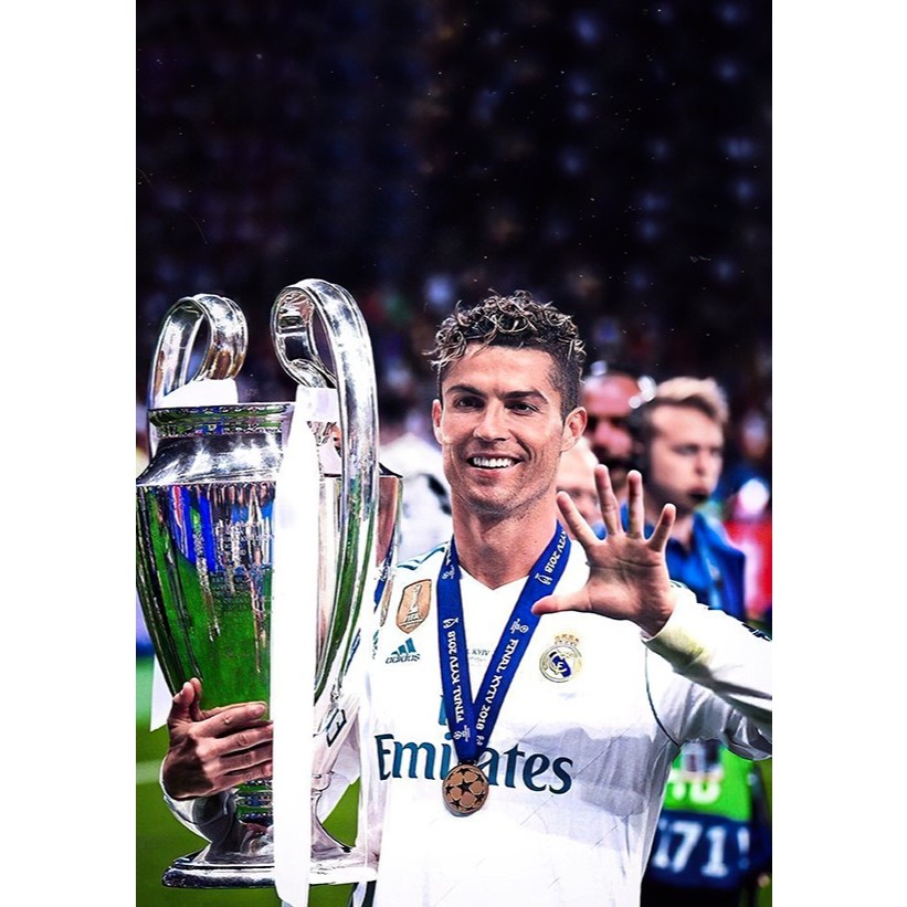 PLACAS/QUADROS DECORATIVOS - CRISTIANO RONALDO