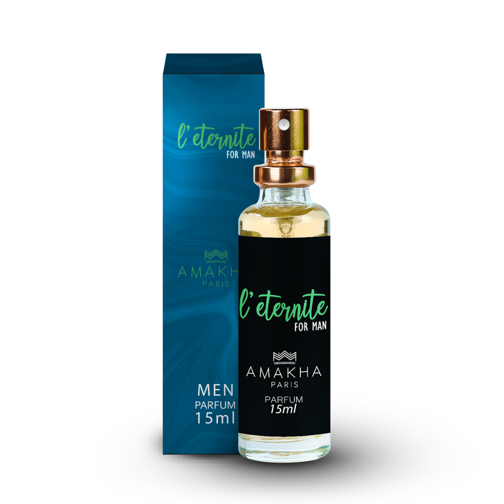 Perfume L'eternite For men Amakha paris 15ml. em Oferta na Shopee