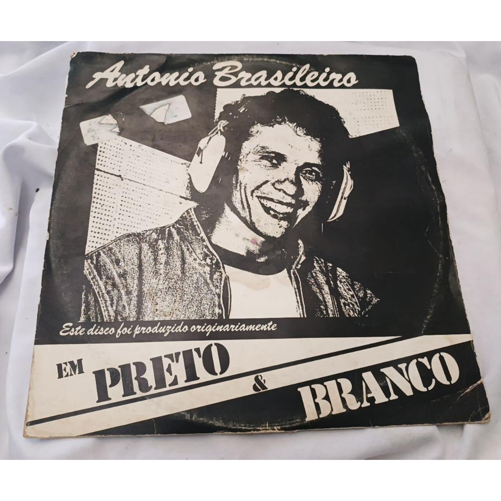 Lp Antonio Brasileiro Em Preto E Branco Otimo Vg+ Enc