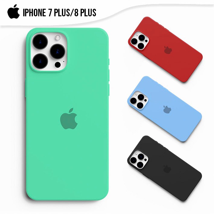 Capinha Case Veludo iPhone 7 Plus / iPhone 8 Plus ( Câmera Aberta) Mobile Case