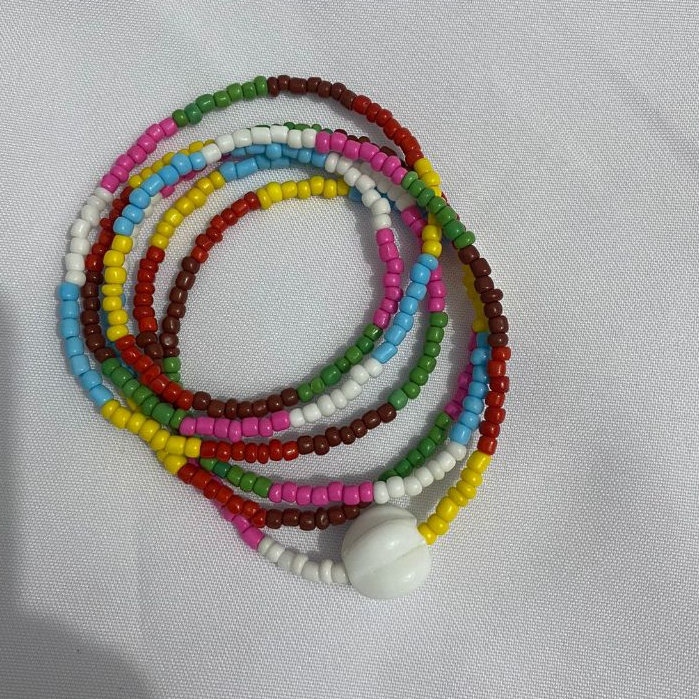 Guia Fio de contas Colar de Proteção 7 sete linhas Trono da Umbanda