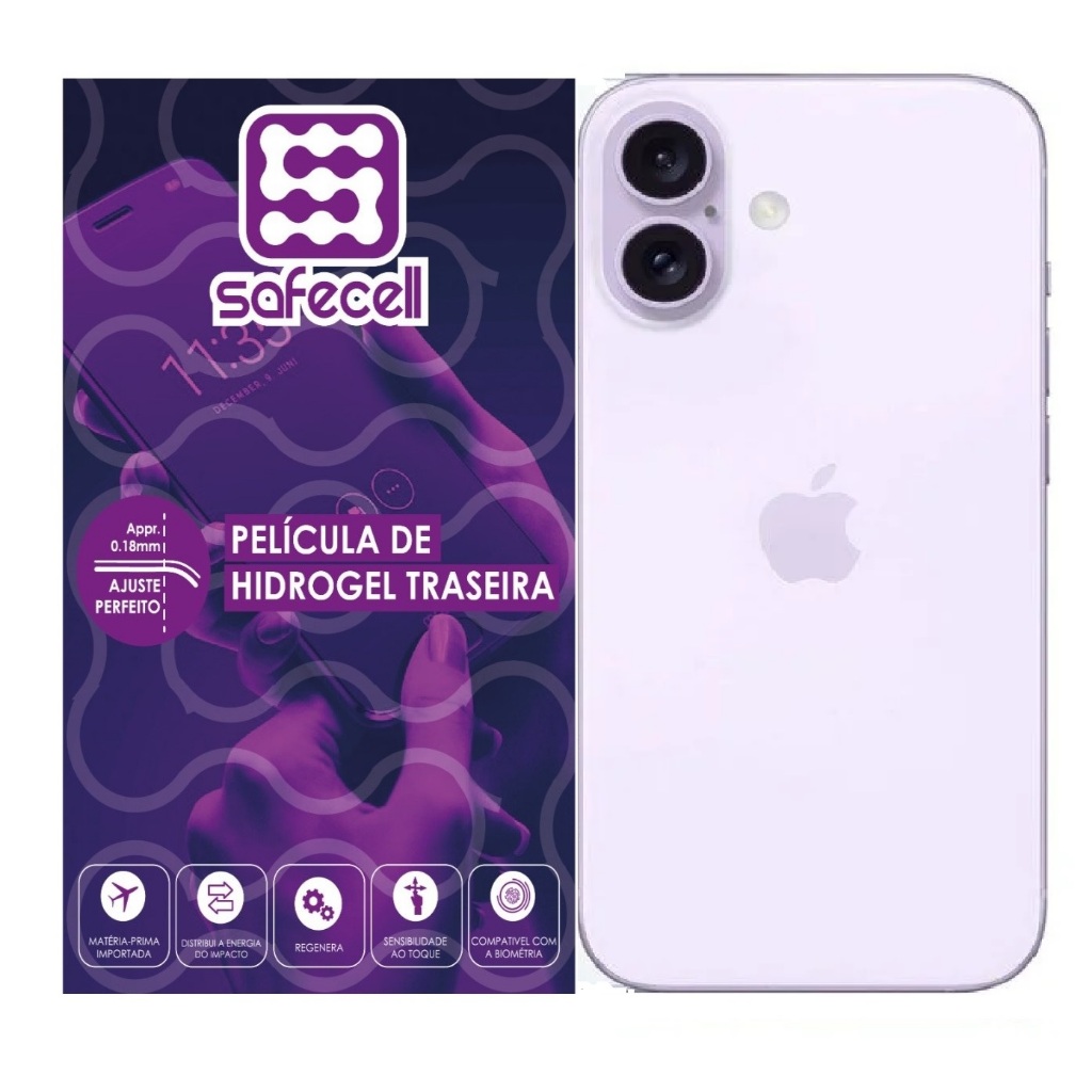Película Hydrogel Hd Traseira Para iPhone 16 em Oferta na Shopee