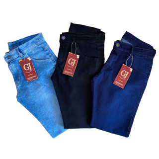 Kit 3 Calças Jeans Masculina Slim Original Elastano