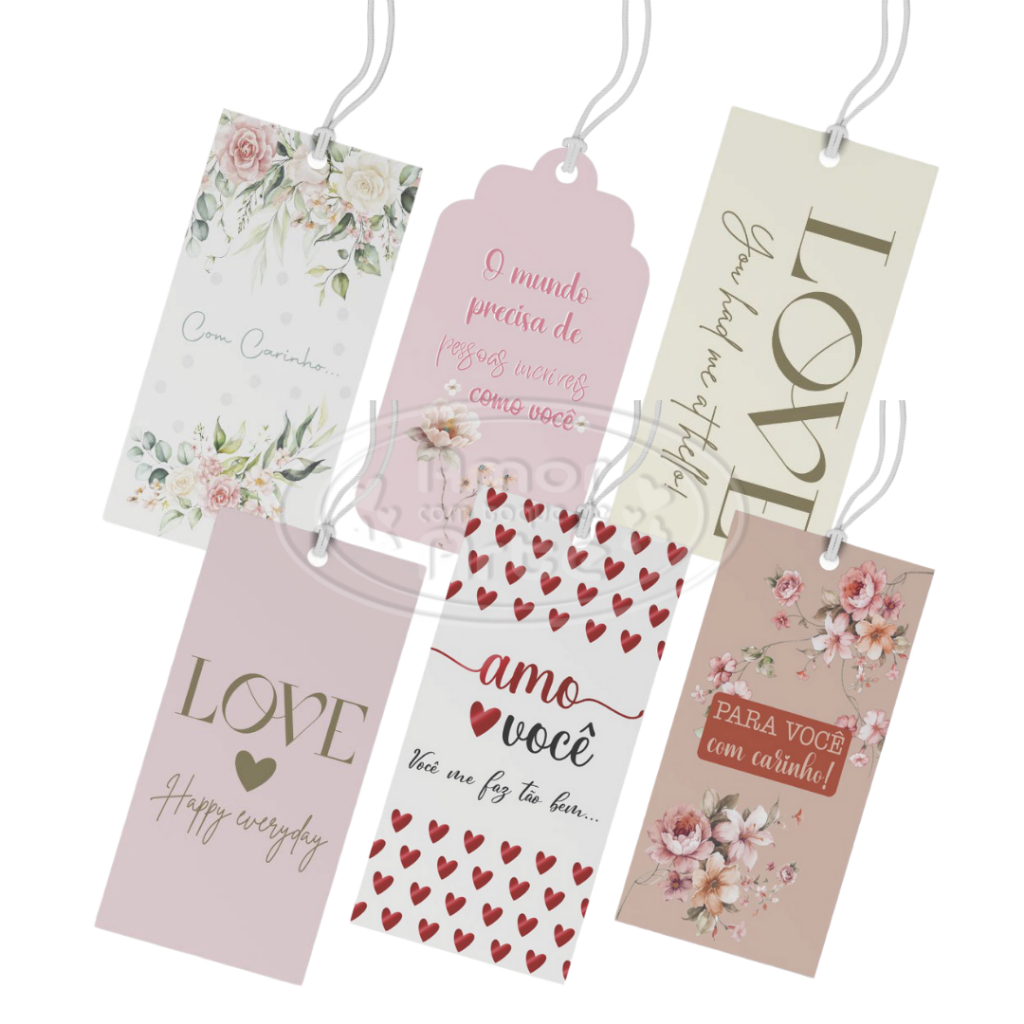 Tags 9,0 x 5,0cm, Diversas Estampas, Xingó. em Oferta na Shopee