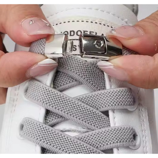 Cadarço elástico para tênis com fecho click Diversas Cores em Oferta na Shopee