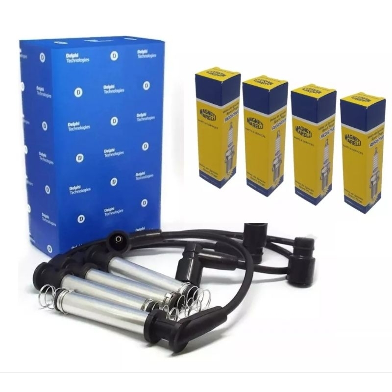 Kit Jogo Cabo E Velas Gm Corsa Celta Classic 1.0 8v Flex em Oferta na Shopee