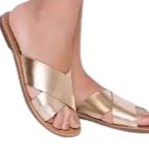 Rasteira Santtini  2 Tiras CRUZADA   X em Oferta na Shopee