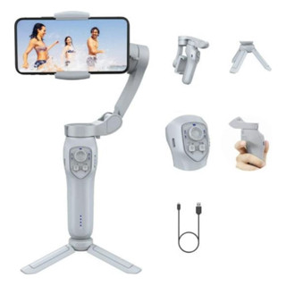 Gimbal Portátil Celular Vertical Horizontal L7cpro 3 Eixos Cor Cinza em Oferta na Shopee