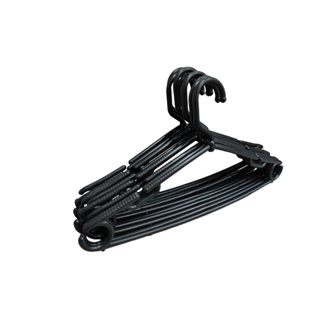 Cabides Duas Cavas Plástico Preto em Oferta na Shopee