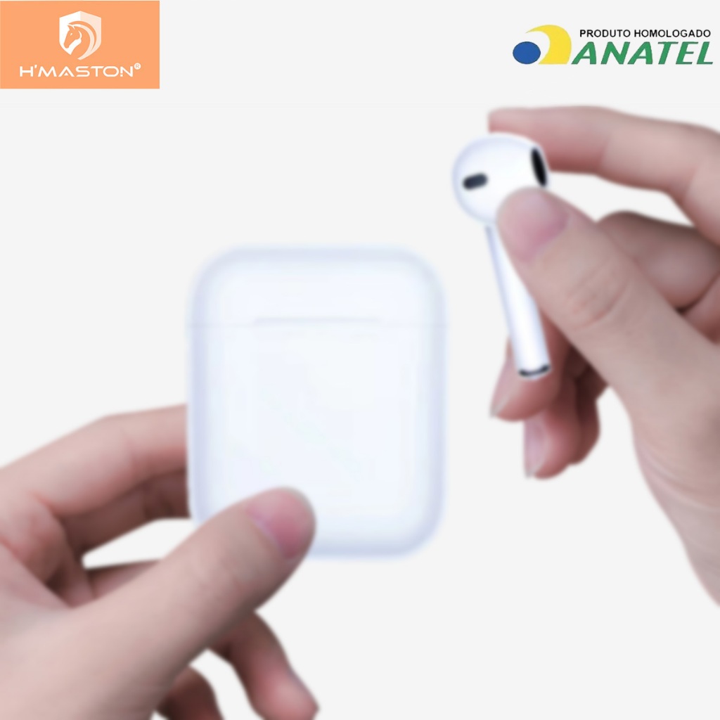 H'maston LY-11 Fone de Ouvido Sem Fio TWS Bluetooth Com Microphone Tem Uma Boa Função em Oferta na Shopee