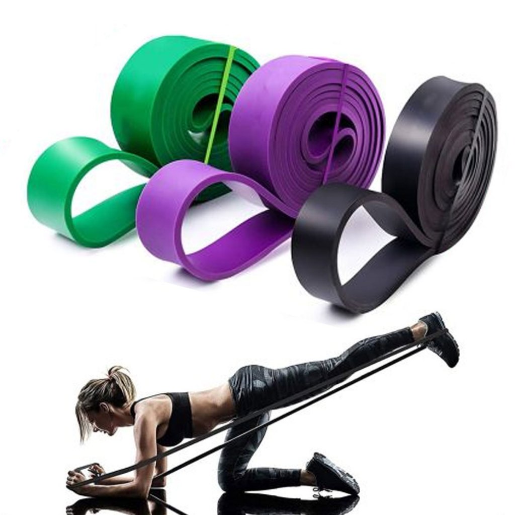 Kit 3 Super Band Faixa Elastica Para Treino Funcional Crossfit