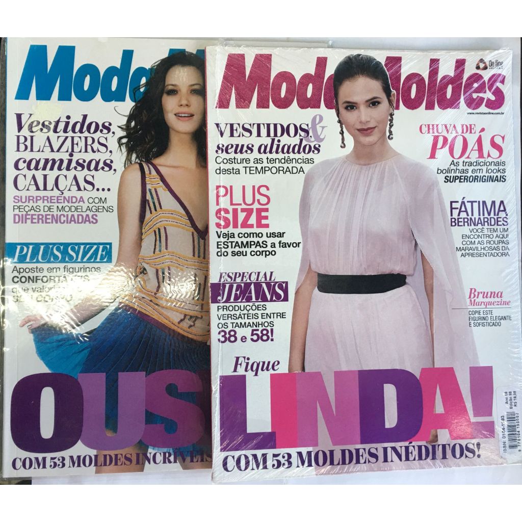 2 Revistas Moda Moldes editora Online