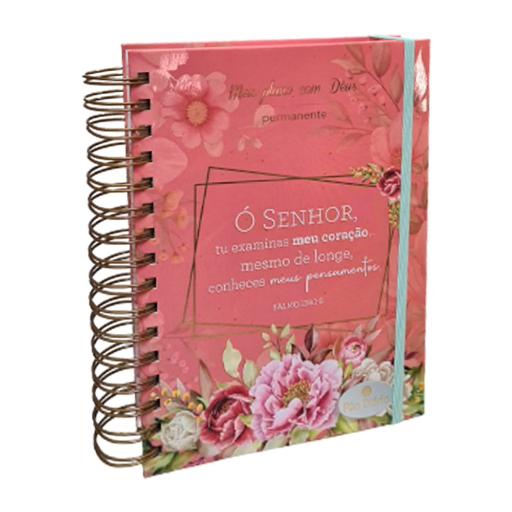 Planner Meu Plano com Deus | Intimidade | Capa Dura Espiral em Oferta na Shopee