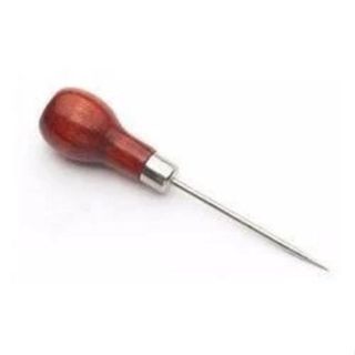 Furador De Tecido Manual - Cabo Em Madeira - PROMOÇÃO em Oferta na Shopee