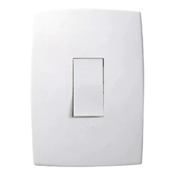 Int Simples Vertical Conj Mont 4x2 Branco Pial Plus