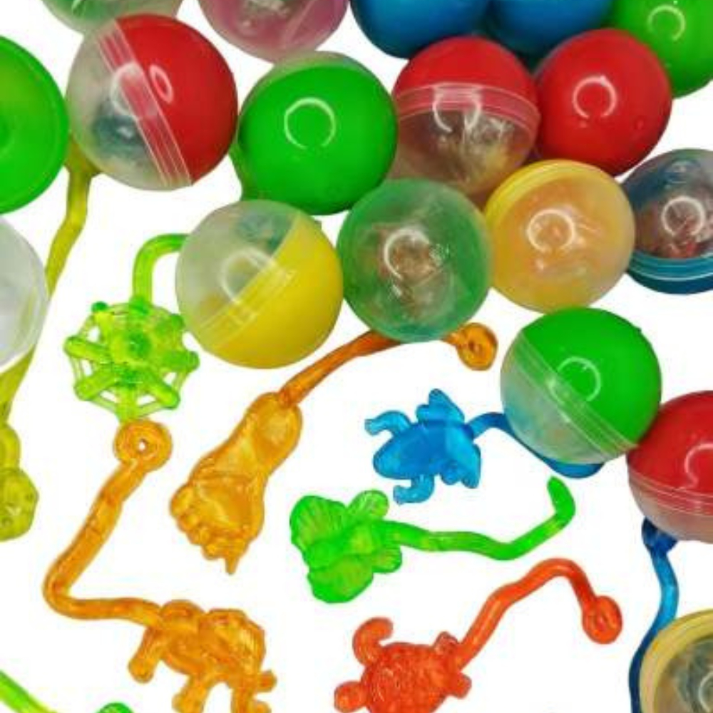 25 Geleca Gruda Pega Tazo Estica Puxa Para Kit Festa Brinquedo Infantil Prenda Lembrancinha