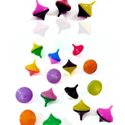 50 Mini Pião Brinquedo Surpresa Festa Criança Lembrancinha Infantil Aniversario Prenda Criança novo