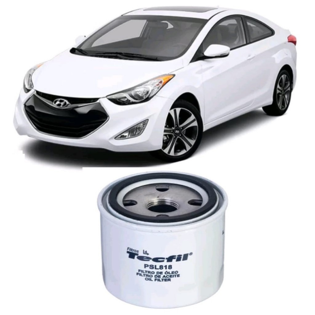 Filtro Óleo Hyundai Elantra 1.8 2.0  Tecfil PSL818 em Oferta na Shopee