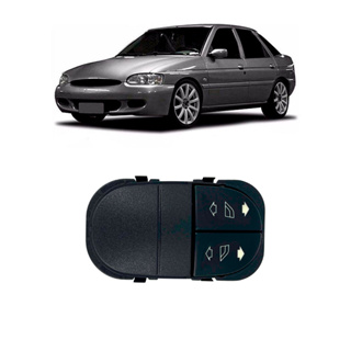 Botão vidro elétrico Escort Zetec Duplo em Oferta na Shopee