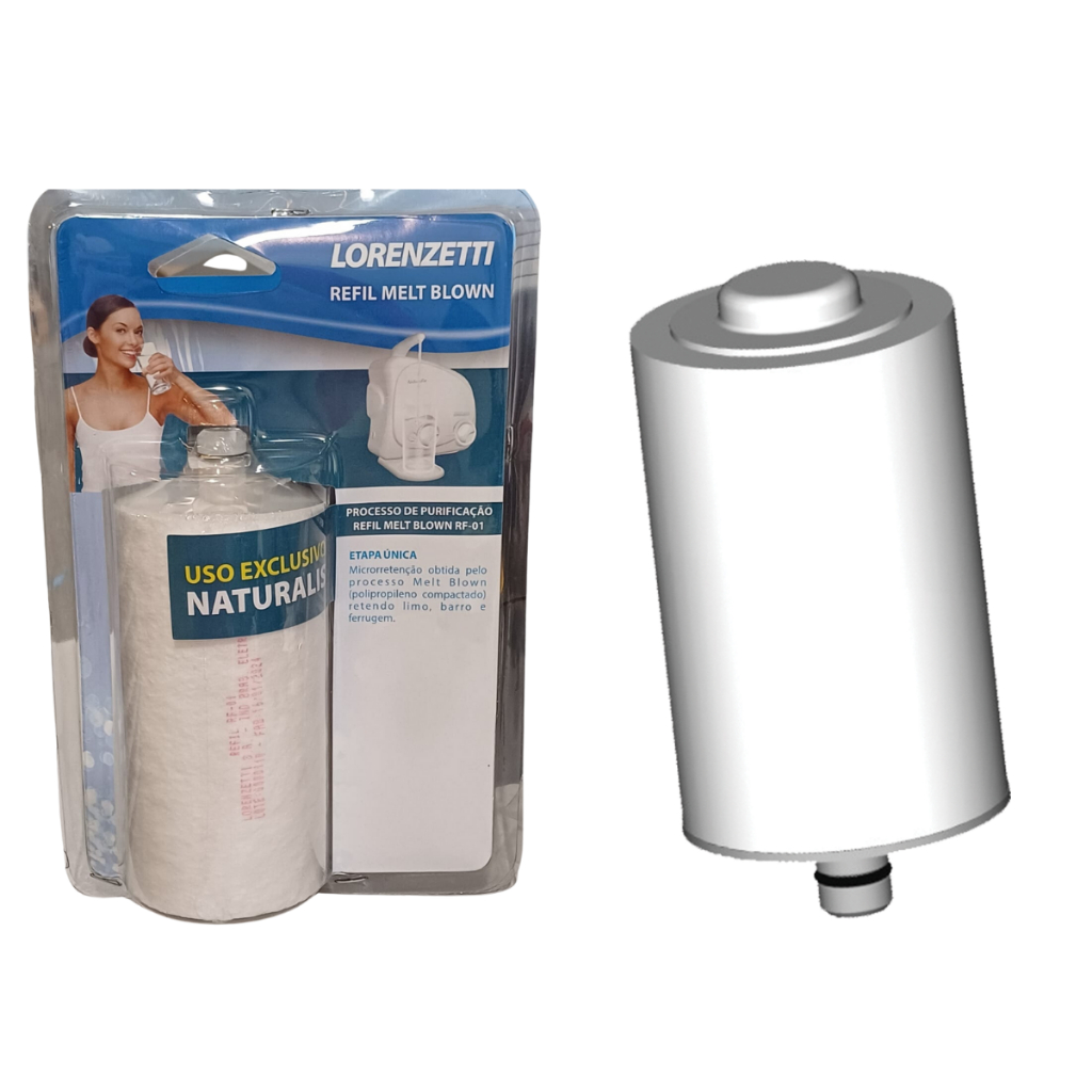 REFIL PARA PURIFICADOR NATURALIS RF-01 LORENZETTI ORIGINAL