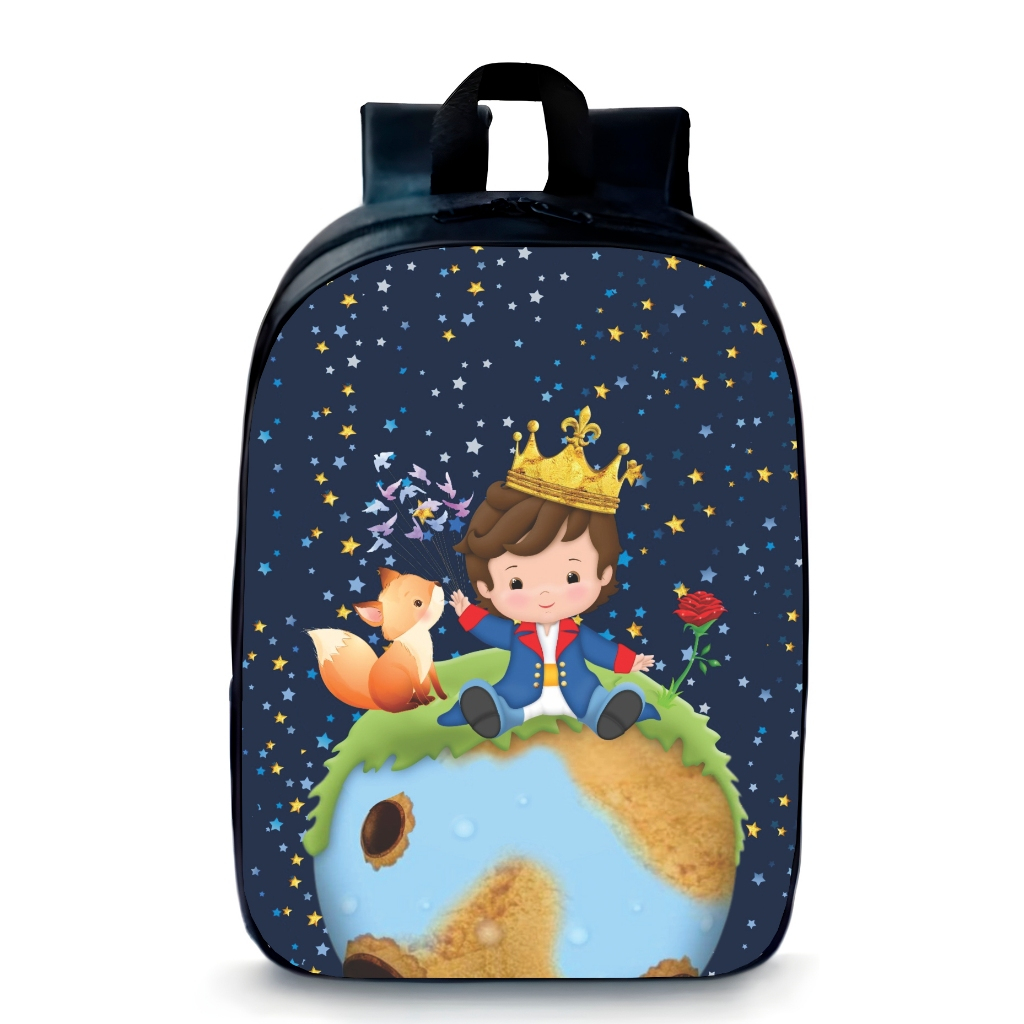 Mochila Pequena Pré-escolar infantil príncipe pequeno crianças novidade em Oferta na Shopee