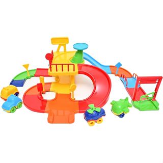 SUPER PISTA BABY - para bebês - colorido - brinquedo - carrinhos - divplast em Oferta na Shopee