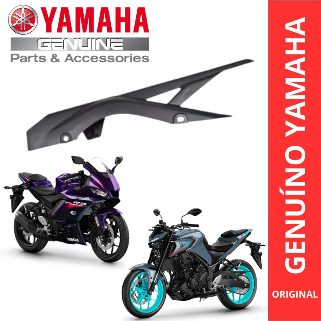 CAPA CORRENTE MT03 R3 ORIGINAL YAMAHA 2017 ATÉ 2025