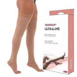 Meia de Compressão 7/8 Média Compressão 20-30mmhg Ultraline 4000 - Venosan