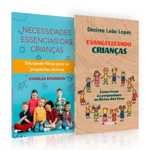 Kit 2 livros: Primeiros Passos na Fé: Evangelizando e Discipulando Crianças em Oferta na Shopee