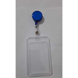 1 Porta cracha roller clip com protetor acrilico. em Oferta na Shopee