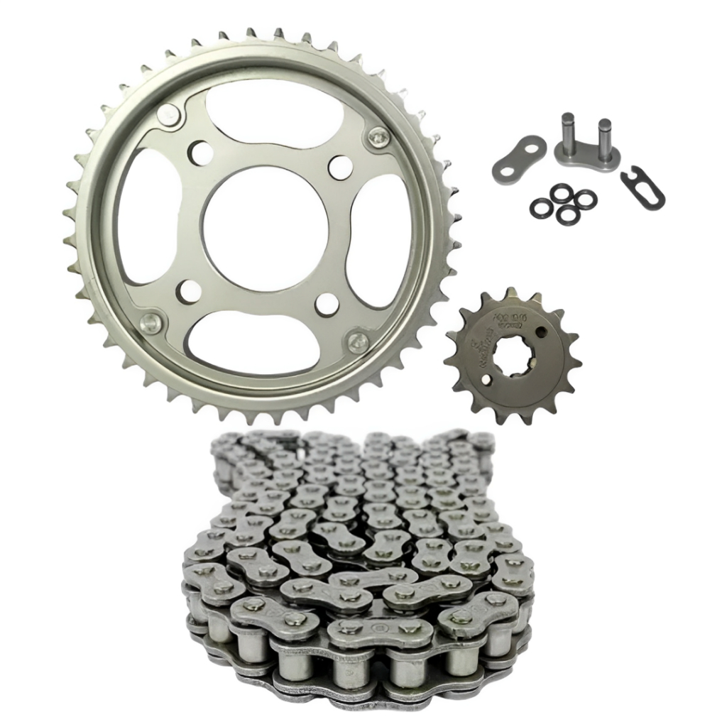 Kit Transmissão Cg Titan 150 Fan150 Start Cargo Com Retentor 2004 A 2015 — imagem 2 de 2