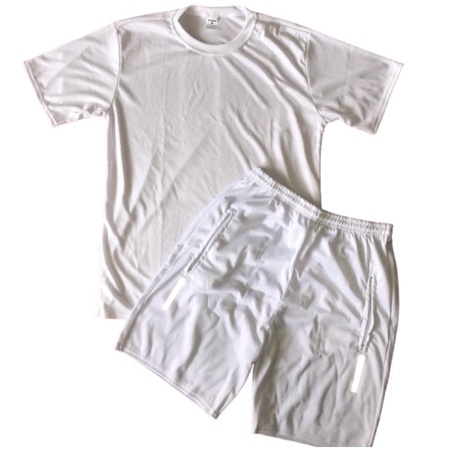 Conjunto Camiseta Masculina bermuda academia  Masculina Dry Fit Esportiva