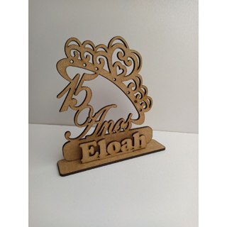 Centro de mesa Modelo 15 Anos Coroa em Oferta na Shopee