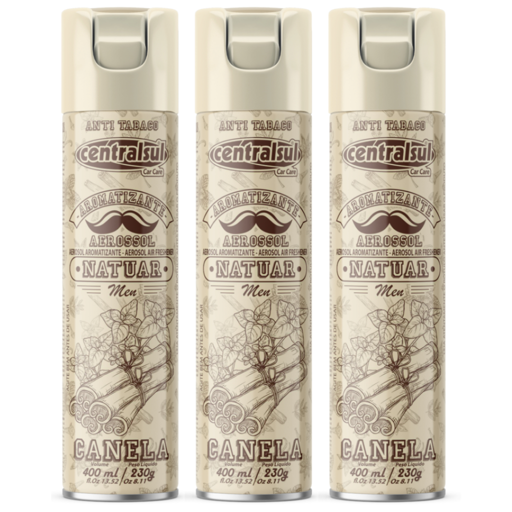 3 Neutralizador De Odores Anti tabaco Centralsul Aromatizante Anti tabaco