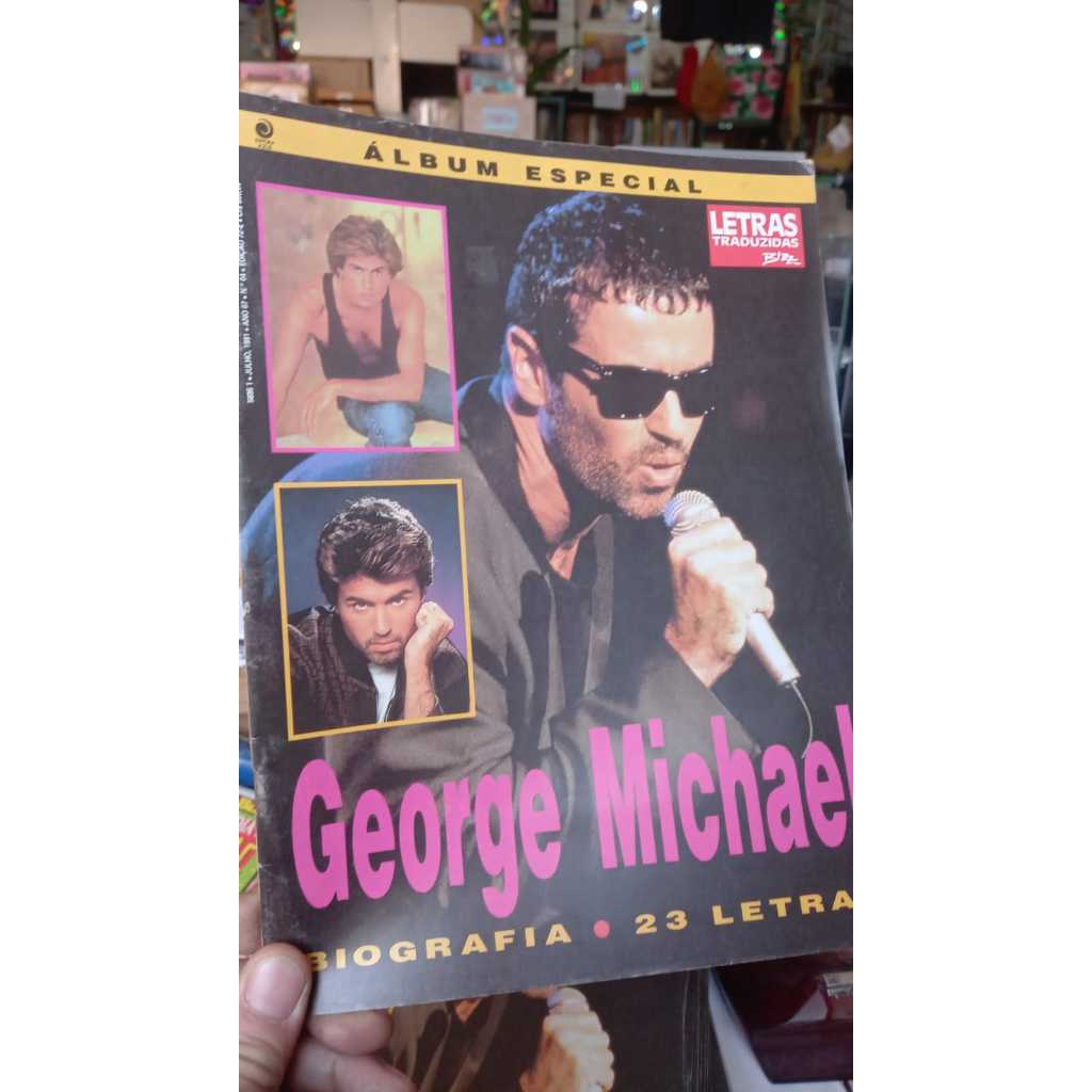 George Michael - Biografia + 23 letras traduzidas - Revista Bizz - Álbum Especial - Letras Traduzidas