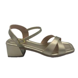 Sandália Feminina X Salto Quadrado Confort Bloco Casual LiaMalia em Oferta na Shopee
