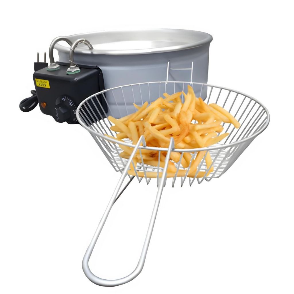 Fritadeira Elétrica Óleo Tacho 5 Litros Inox Profissional