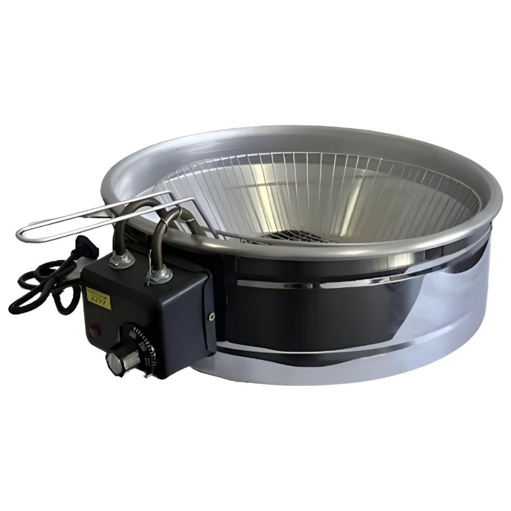 Imagem Tacho Elétrico 5l - Fritadeira Redonda De Alta Qualidade